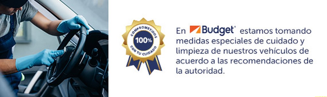 Banner de Budget Rent a Car Chile