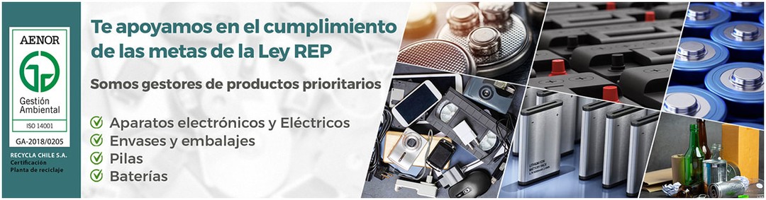 Banner de Recycla Chile S.A.
