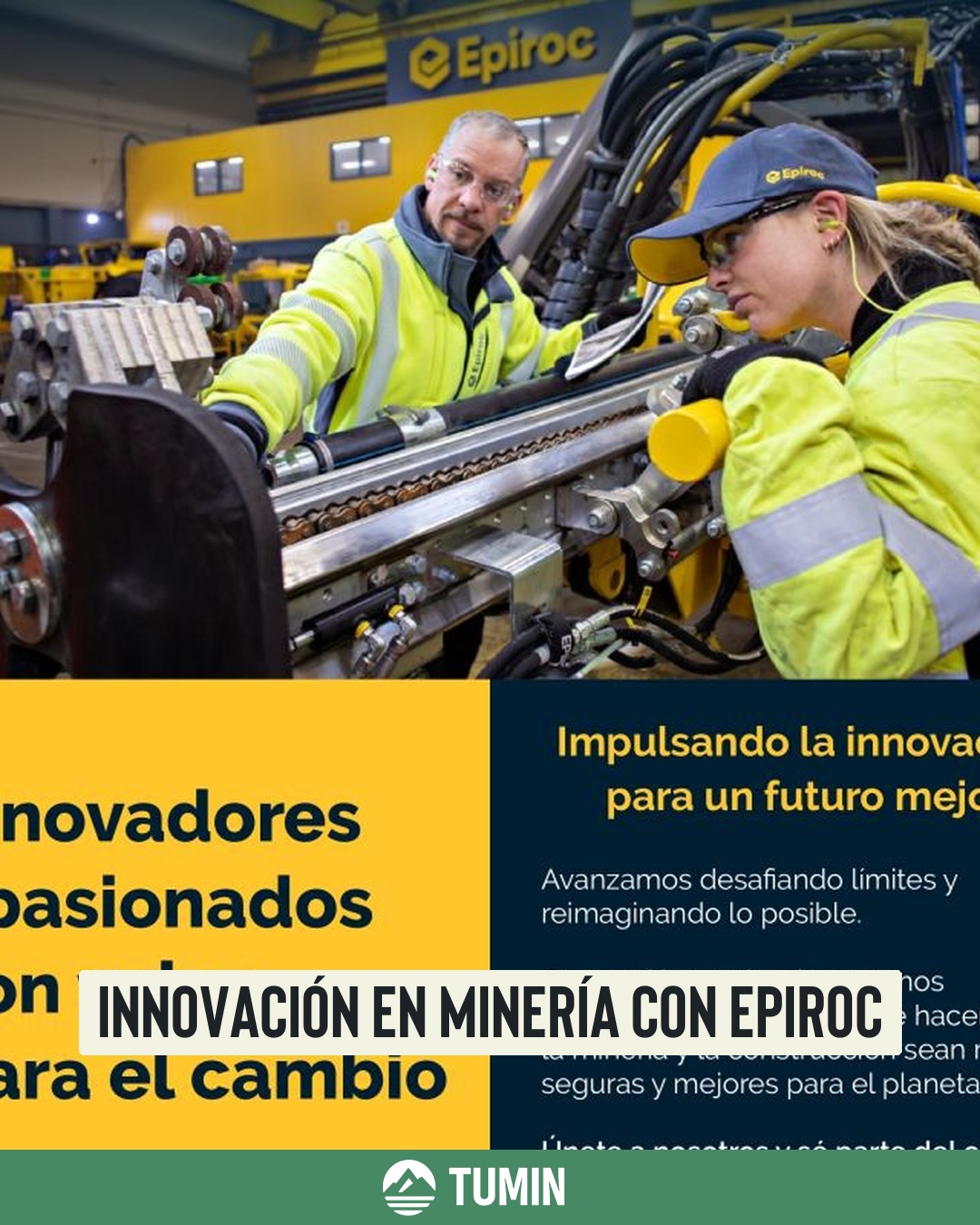 Innovación en minería con Epiroc