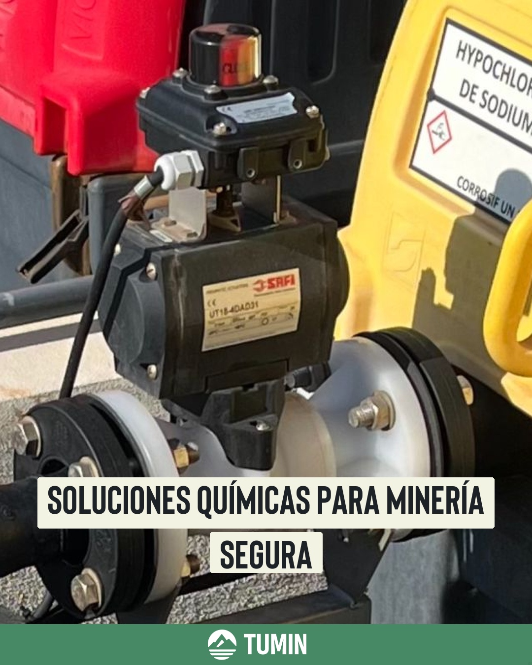 Soluciones químicas para minería segura