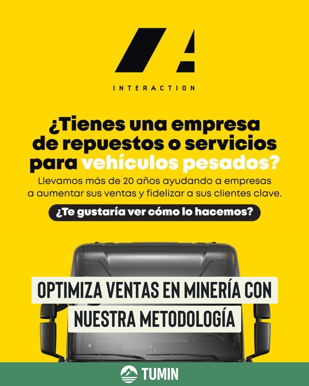 Optimiza ventas en minería con nuestra metodología