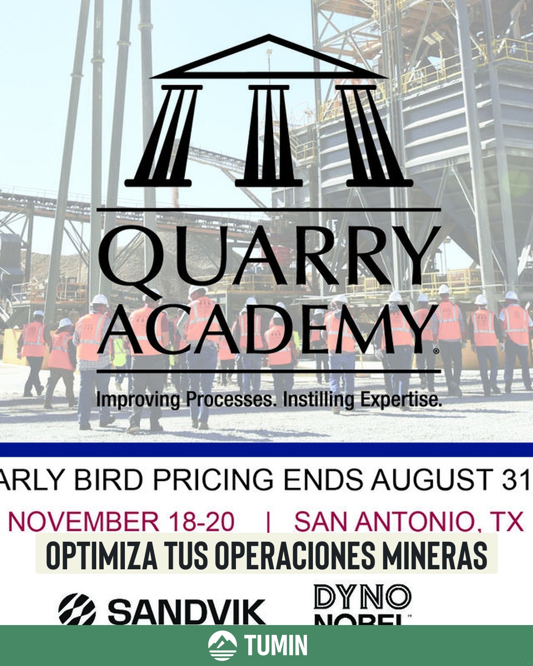 Optimiza tus operaciones mineras